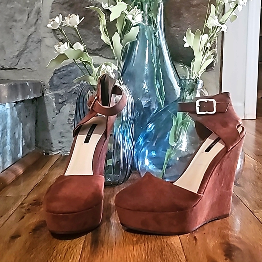 Wedged heels